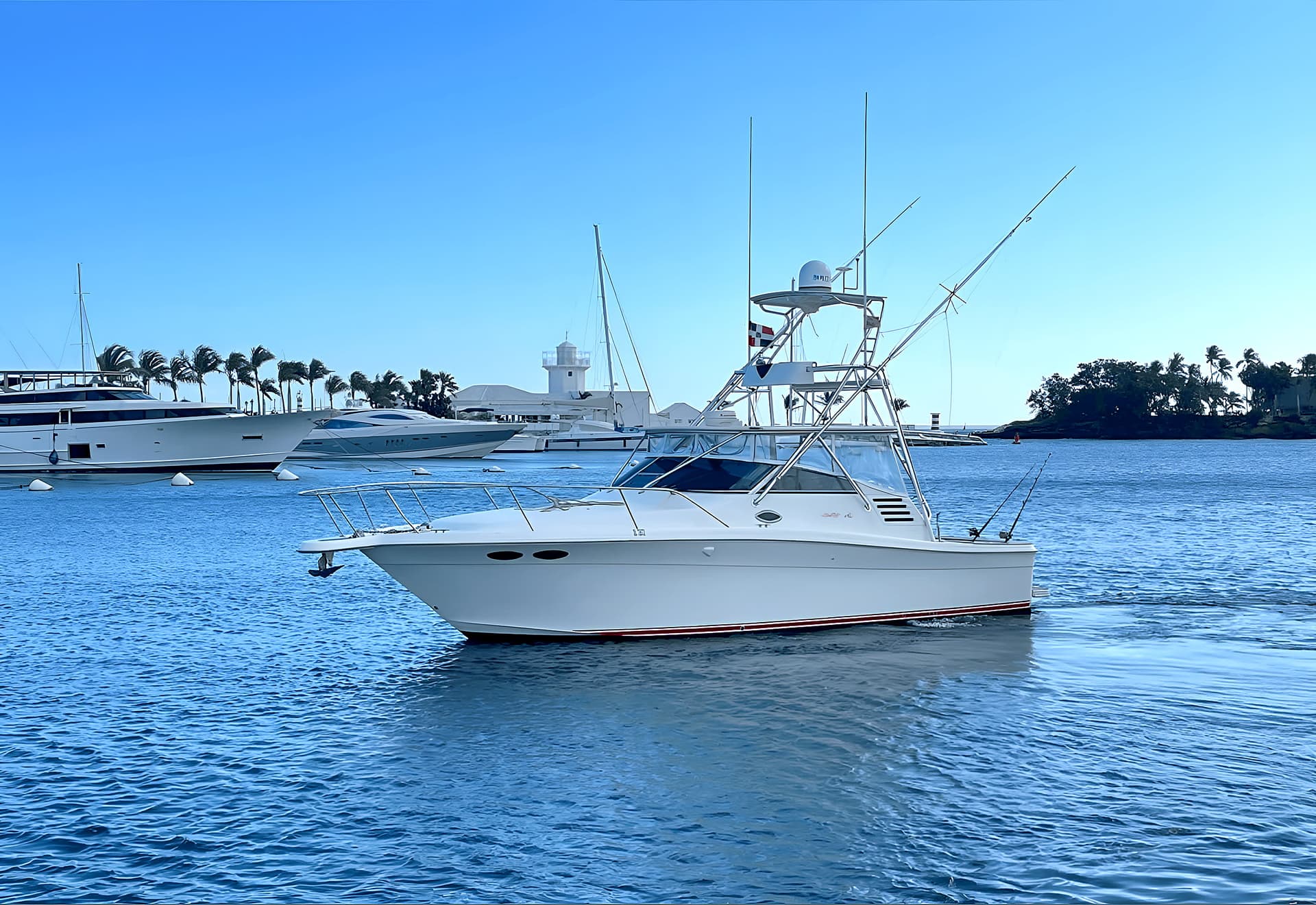 Sea Ray 35, 1/4